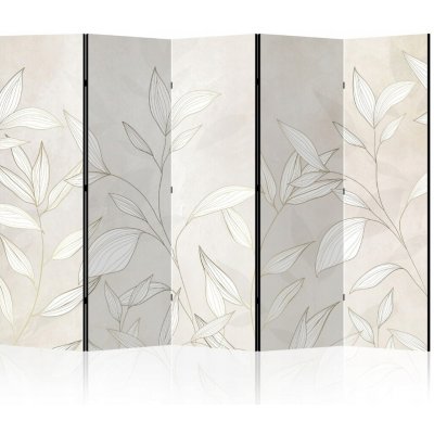 LUMASOUL Paraván oboustranný 225 x 172 cm přírodní industriální styl – Hledejceny.cz