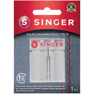 Singer 4 mm 1x100 Jehly do šicích strojů – Zbozi.Blesk.cz
