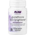 Now Foods Glutathione Skin Brightener + Ceramosides 30 veg kapslí – Hledejceny.cz