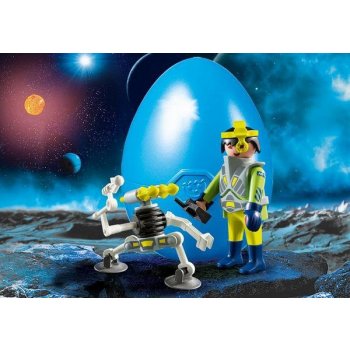 Playmobil 9416 VAJÍČKO VESMÍRNÝ AGENT S ROBOTEM