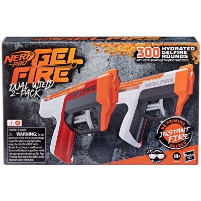 NERF GELFIRE DUAL WIELD 2 pistole na gelové kuličky F9712 – Sleviste.cz