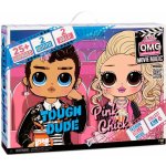 MGA L.O.L. SURPRISE O.M.G. Movie Magic Tough Dude a Pink Chick – Hledejceny.cz