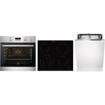 Set Electrolux EOA3454AOX + EHF6241FOK + ESL4581RO