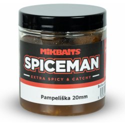 Mikbaits Spiceman Boilies v dipu 250ml 24mm Pampeliška