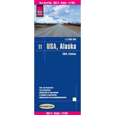 World Mapping Project Reise Know-How Landkarte USA Alaska 1:2.000.000 – Hledejceny.cz