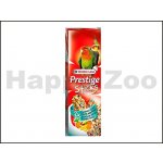 Versele-Laga Prestige Sticks tyčinky ovocné pro střední papoušky 140 g – Hledejceny.cz