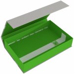 Kartonový box Feldherr - Half Size 55 mm, zelený – Zboží Živě
