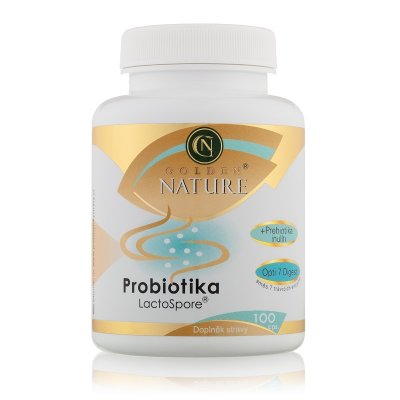 Golden Nature Probiotika+Prebiotika+Trávicí enzymy Opti7digest 100 kapslí