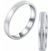 Prsteny Olivie Snubní stříbrný prsten MATE 7481