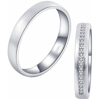 Olivie Snubní stříbrný prsten MATE 7481 – Zboží Dáma