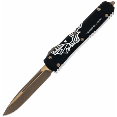 Microtech Ultratech Apocalyptic Deadman's Hand Engraving 121-13DMS – Hledejceny.cz