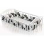 T-Tomi Pletený mantinel bílé + g šedá + anthracite – Zboží Dáma