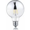 Žárovka Trio Lighting LED žárovka globe E27 7W 2 700K zrcadlená hlava 988-710