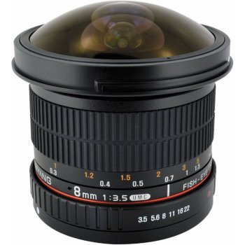 Samyang 8mm f/3.5 UMC Fish-eye CS II MFT