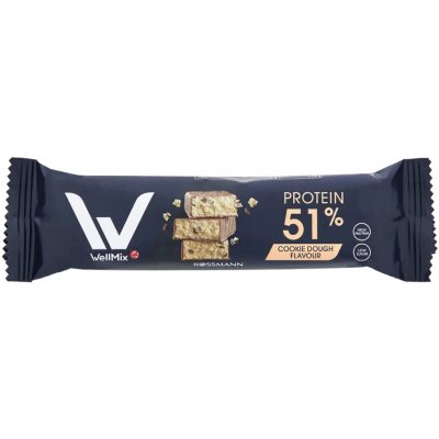 WellMix Proteinová tyčinka 50 g – Zboží Dáma