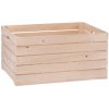Úložný box ČistéDřevo Dřevěná bedýnka 60 x 30 x 30cm