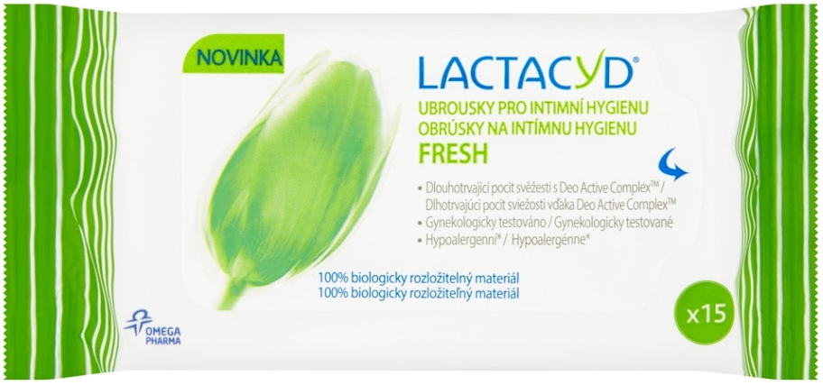 Lactacyd Ubrousky pro intimní hygienu FRESH 15 ks od 48 Kč - Heureka.cz