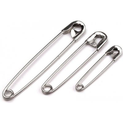 Stoklasa Spínací špendlíky mix velikostí Balení: 1 svaz., Varianta: 1 nikl 1 nikl – Zboží Mobilmania