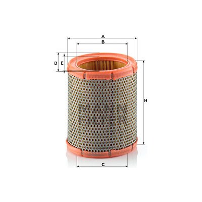 Vzduchový filtr MANN-FILTER C 1460 – Hledejceny.cz
