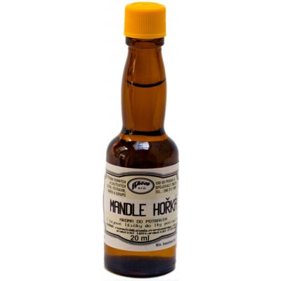 Aroma Aroco Mandle hořká potravinářské aroma do pečiva, nápojů, zmrzlin a cukrářských výrobků 20 ml – Zboží Dáma