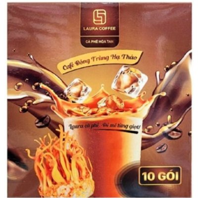 Laura Coffee Cordyceps instantní káva 10 sáčků zrnková 18 g – Hledejceny.cz