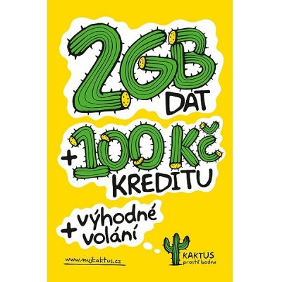 Kaktus 2GB 700674 – Zboží Mobilmania