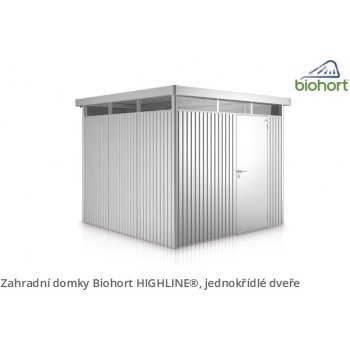 BIOHORT HighLine H3 275 x 235 stříbrná metalíza