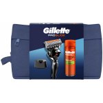 Gillette Cestovní sada ProGlide holicí strojek + Fusion gel na holení 200 ml + stojan – Sleviste.cz