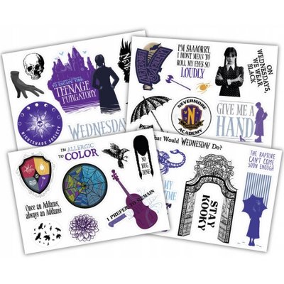 Wednesday samolepky technické – Hledejceny.cz