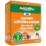 AgroBio Atak sada proti klíšťatům 50+50ml – Hledejceny.cz