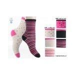 Footstar dámské barevné froté ponožky Družená PASTEL – Zboží Mobilmania