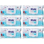 Kindii Pure Vlhčené ubrousky 6 x 60 ks – Hledejceny.cz