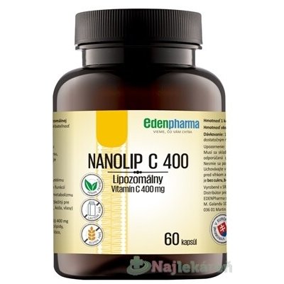 EDENPharma Nanolip C 400 mg tobolky 60 ks – Hledejceny.cz