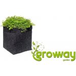 Gronest YBP 4 l textilní květináč 14x14x20 cm – Zboží Dáma