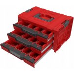 Qbrick System Pro Expert RED HD Zásuvkový organizér 3 – Sleviste.cz