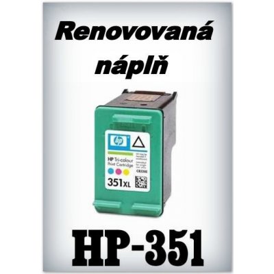 HP 351XL barevná - renovované