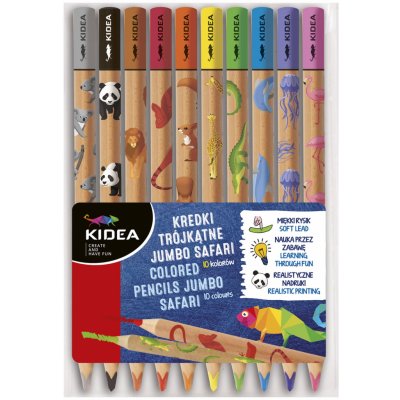 Kidea Jumbo 10 barev 367106