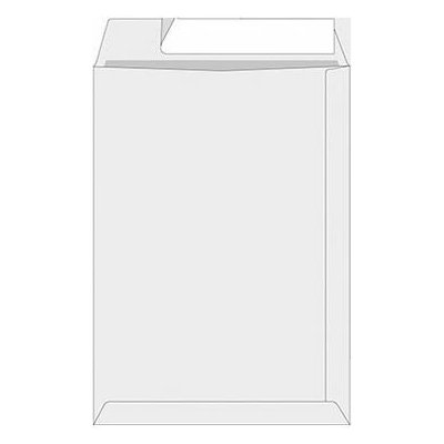 Pošt.tašky B4-samolep.krycí pásk.,rec.,béž.,250ks – Zboží Živě