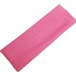 RB-nakuplevne Látková elastická čelenka 6,5cm - středně růžová – Zboží Mobilmania