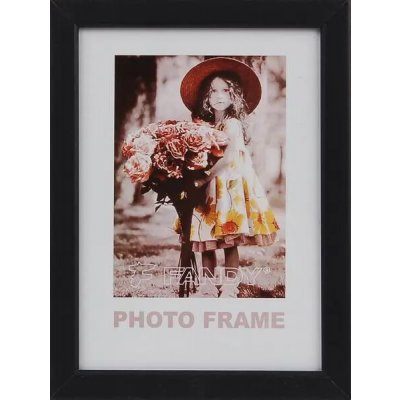FANDY Dřevěný rámeček Style 13x18 4 černý – Hledejceny.cz