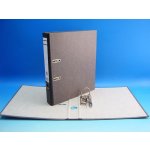 Herlitz pákový pořadač A4 4,5 cm rado, mramor černý – Zboží Živě