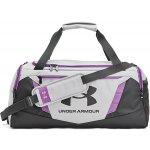 Under Armour Undeniable 5.0 SM Duffel Halo Gray/Provence Purple/Castlerock 40 L – Zboží Mobilmania