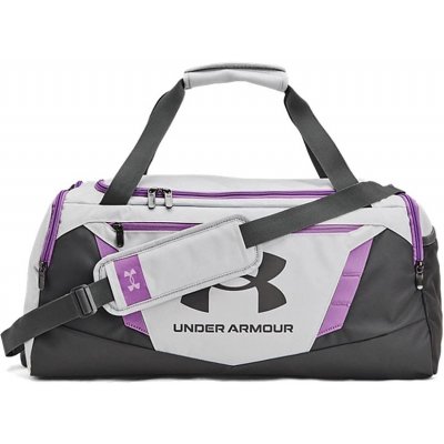 Under Armour Undeniable 5.0 SM Duffel Halo Gray/Provence Purple/Castlerock 40 L – Zboží Mobilmania