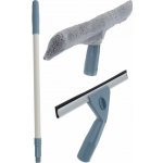 Ultra Clean Sada na mytí oken s teleskopickou rukojetí, max, 95 cm šedá – Hledejceny.cz