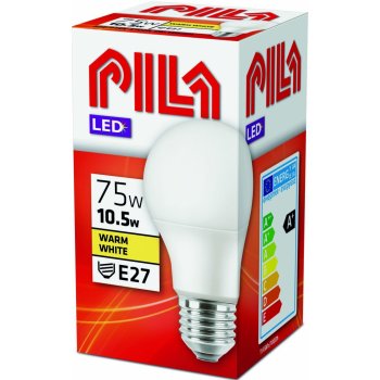 Pila LED žárovka A60 FR E27 10W 75W teplá bílá 2700K