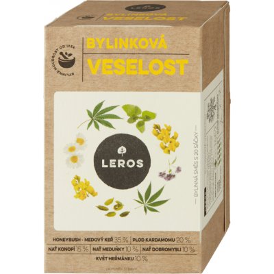 Leros Bylinný čaj veselost 20 x 1,8 g – Sleviste.cz