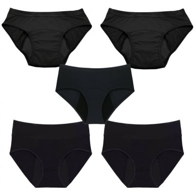 Mena by Moio sada menstruačních kalhotek Full Midi Bikini 5 ks – Hledejceny.cz