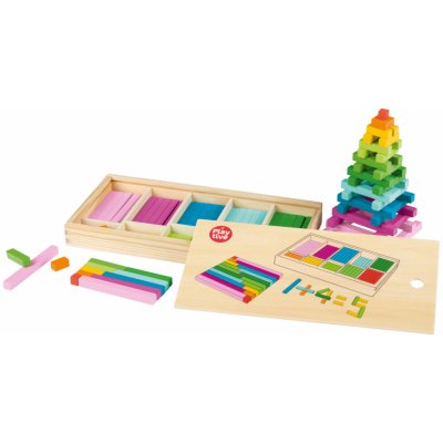 Montessori Playtive Dřevěná výuková hra - počítání (logická hra) – Zbozi.Blesk.cz