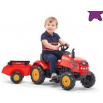 FALK Šlapací traktor 2046AB X Tractor s vlečkou a otevírací kapotou – Zboží Dáma