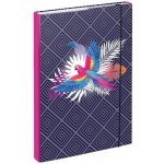 Baagl A4 Papoušek A-8482 fialová – Zboží Mobilmania